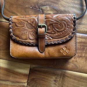 Patricia Nash Leather Crossbody Bag